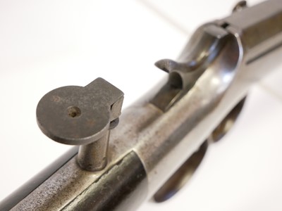 Lot 12 - Frank Wesson .32 rimfire double trigger rifle