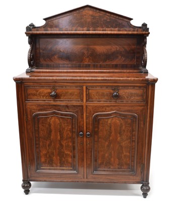 Lot 278 - Regency Mahogany Side Cabinet