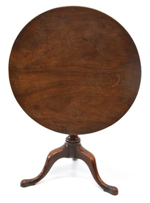 Lot 329 - George III Mahogany Occasional Table