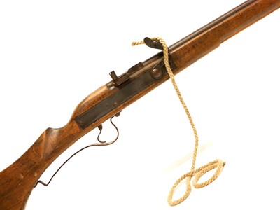 Lot 145 - Matchlock 20 bore Blank firing Re-enactors musket LICENCE REQUIRED