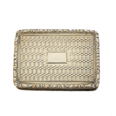 Lot 133 - A Victorian silver 'Castle Top' vinaigrette