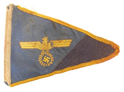 Lot 510 - German WWII Kriegsmarine pennant