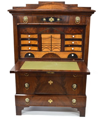 Lot 330 - 19th century Mahogany Escritoire