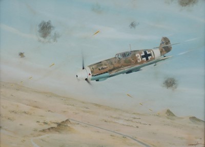 Lot 345 - Messerschmitt 109 over North Africa