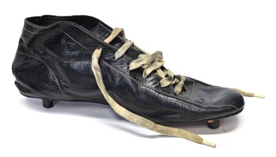 Lot 52 - Sir Stanley Matthew's football boot
