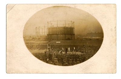 Lot 39 - Boxing Match Postcard