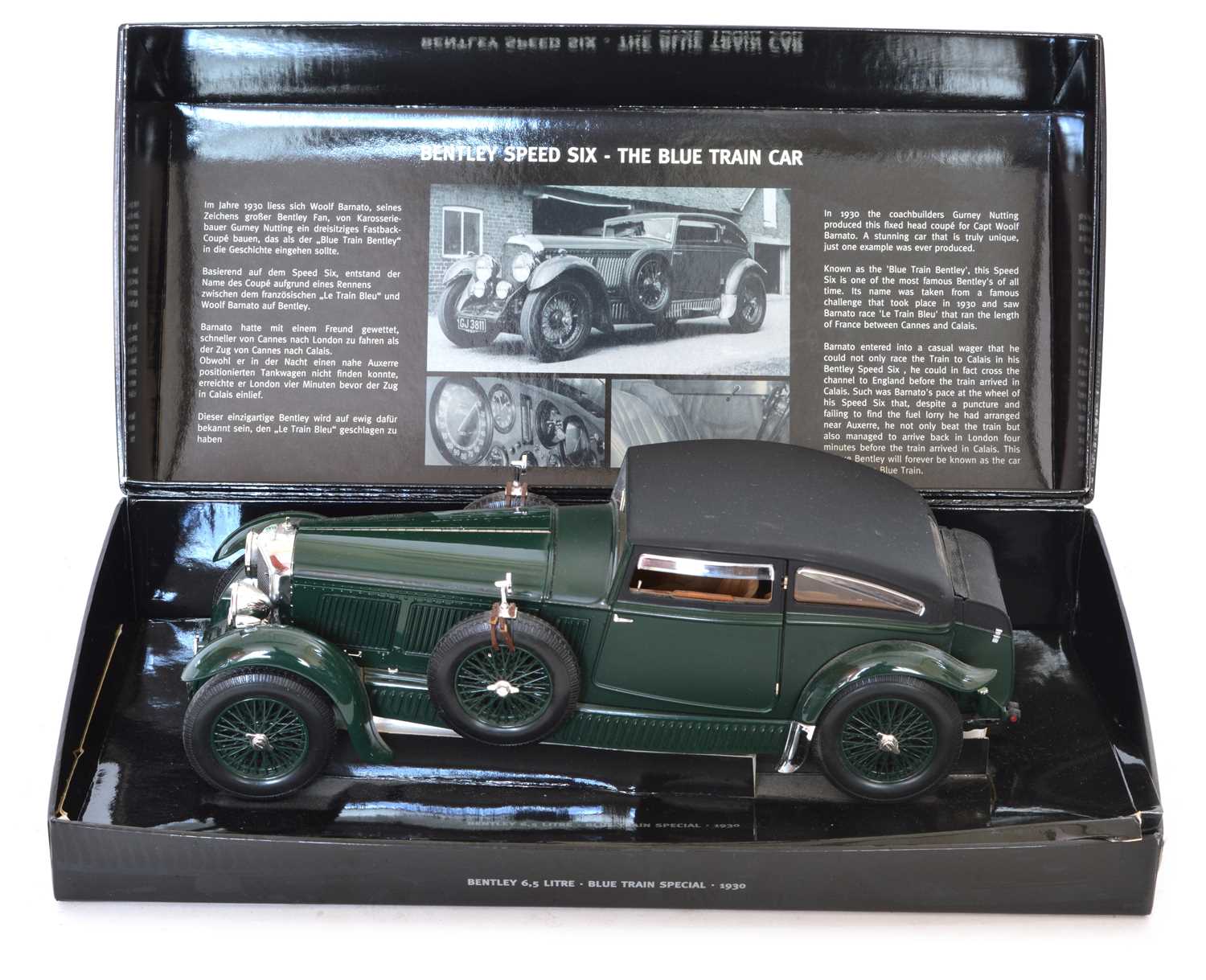 Lot 85 - Minichamps 1:18 scale model of a Bentley
