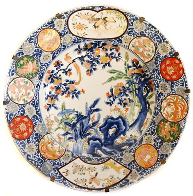 Lot 226 - Large Japanese Imari charger.