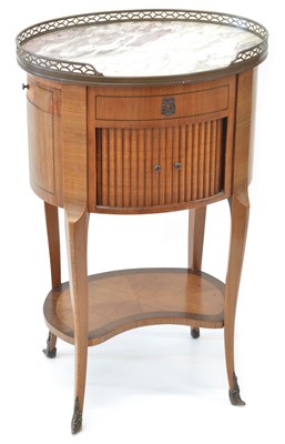 Lot 313 - Late 19th century French Kingwood Occasional Table