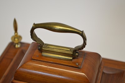 Lot 263 - Triple Fusee Bracket Clock with 8 Bell Carrilon