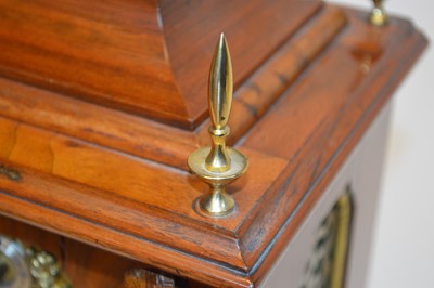 Lot 263 - Triple Fusee Bracket Clock with 8 Bell Carrilon