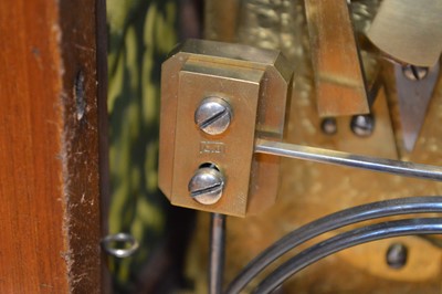 Lot 263 - Triple Fusee Bracket Clock with 8 Bell Carrilon