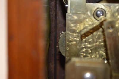 Lot 263 - Triple Fusee Bracket Clock with 8 Bell Carrilon
