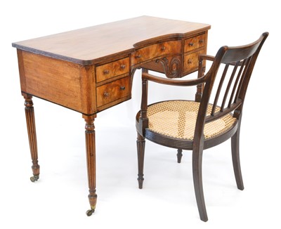 Lot 344 - Edwardian Dressing Table and Armchair