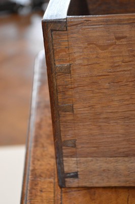 Lot 305 - George II Walnut Kneehole Desk of Small Proportions