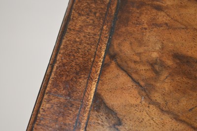 Lot 305 - George II Walnut Kneehole Desk of Small Proportions