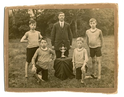 Lot 49 - Photograph of a young Stanley Matthews