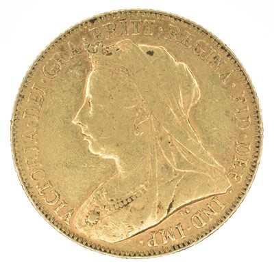 Lot 186 - Queen Victoria, Sovereign, 1901, Perth Mint.