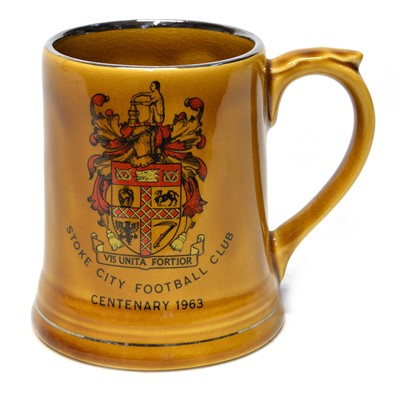 Lot 67 - Stoke City Football Club 1963 centenary mug