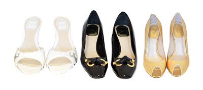 Lot 267 - Three pairs of Christian Dior heels