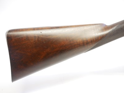 Lot 27 - H.Holland of Burford percussion single barrel 10 bore shotgun