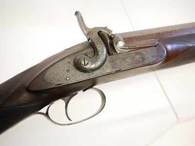 Lot 27 - H.Holland of Burford percussion single barrel 10 bore shotgun