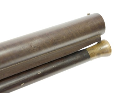Lot 28 - Blanch and Son London percussion single barrel 15 bore shotgun