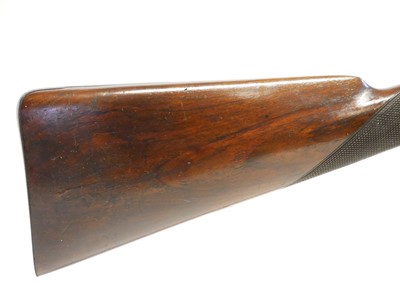 Lot 28 - Blanch and Son London percussion single barrel 15 bore shotgun