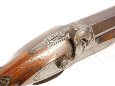 Lot 28 - Blanch and Son London percussion single barrel 15 bore shotgun