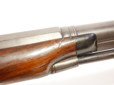 Lot 28 - Blanch and Son London percussion single barrel 15 bore shotgun