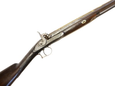 Lot 29 - Percussion single barrel 15 bore shotgun