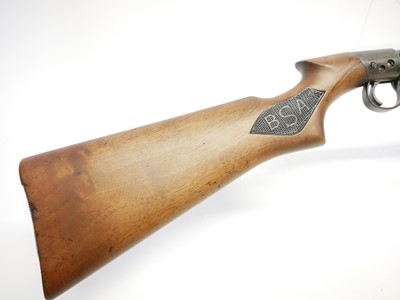 Lot 104 - BSA standard .22 air rifle, 19inch barrel