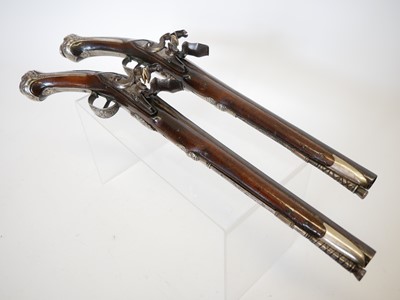 Lot 1 - Pair of flintlock pistols