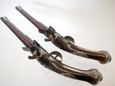 Lot 1 - Pair of flintlock pistols