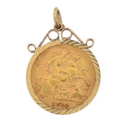 Lot 88 - A George V half sovereign