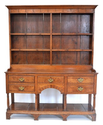 Lot 285 - George III Oak Dresser