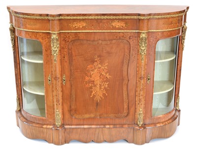 Lot 236 - Victorian Walnut Credenza