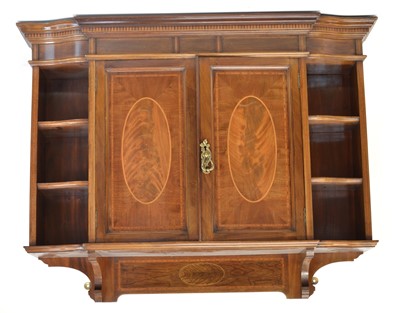 Lot 289 - Edwardian Mahogany Wall Cabinet
