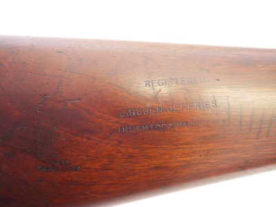 Lot 99 - Lincoln Jeffries .177 air rifle