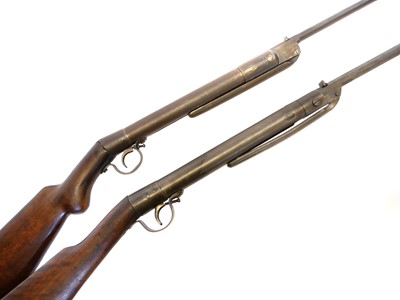 Lot 60 - Two Oscar Tell type .177 break barrel air rifles