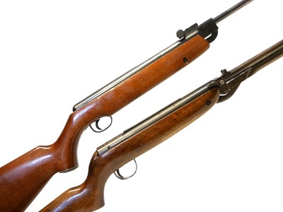 Lot 116 - Two Webley .22 air rifles