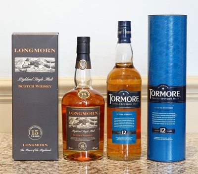 Lot 80 - 2 bottles Very Fine Highland and Speyside Single Malt Whisky
