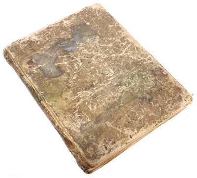 Lot 501 - Military parole ledger 1760-61