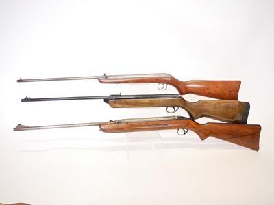 Lot 87 - Three BSA air rifles