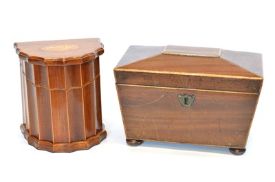 Lot 257 - Two 19th Century Tea Caddies