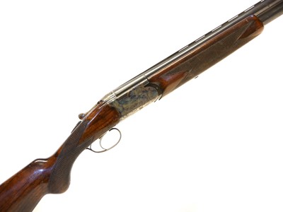 Lot 233 - Webley and Scott 12 bore over and under shotgun LICENCE REQUIRED