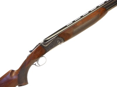 Lot 218 - SKB 12 bore over and under shotgun, LICENCE REQUIRED