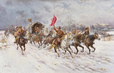 Lot 12 - Constantin Baumgartner-Stoiloff (Austrian/Russian 1850-1924)