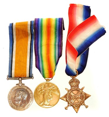 Lot 524 - WWI medal set