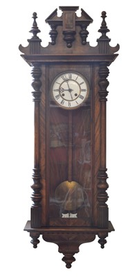 Lot 197 - Victorian Vienna Type Wall Clock